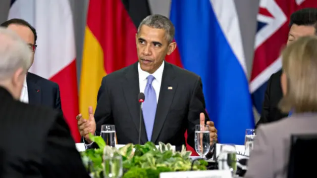 جوہری دہشت گردی سے بچاؤ کا واحد موثر ذریعہ جوہری مواد کو مکمل محفوظ بنانا ہے کہیں وہ غلط افراد کے ہاتھ نہ لگ جائیں:اوباما