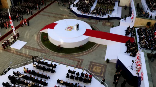 Присяга президента Грузии