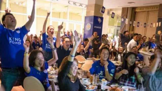 萊斯特城在泰國越來越受歡迎