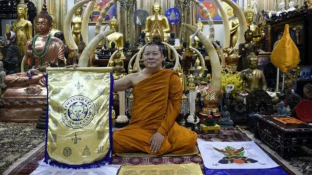 Phra Prommangkalachan是在過去三年內經常前往英國為萊斯特城隊祈福的數十名泰國和尚之一。
