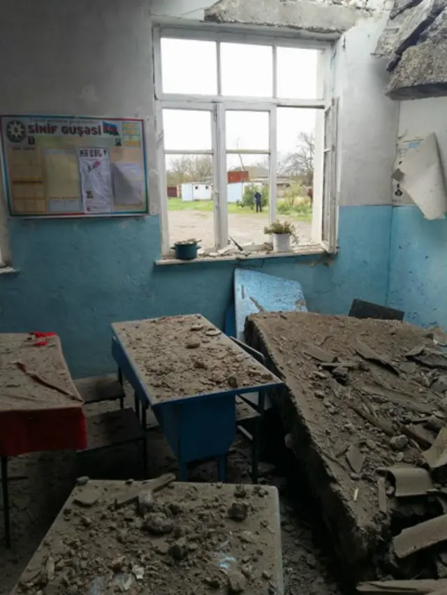 Ağdamın Sarıcalı kəndində məktəb