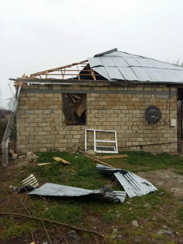 Ağdamın Sarıcalı kəndində ev