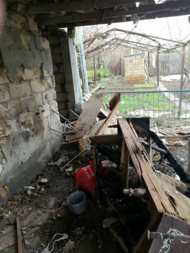 Tərtərin Qarağacı kəndi atışmalardan zərər görüb