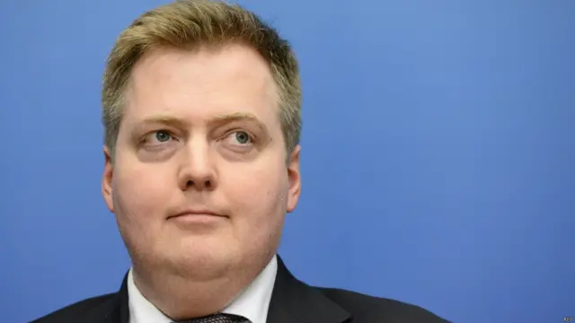 冰島總理西格蒙杜爾·貢勞格松(Sigmundur Gunnlaugsson)