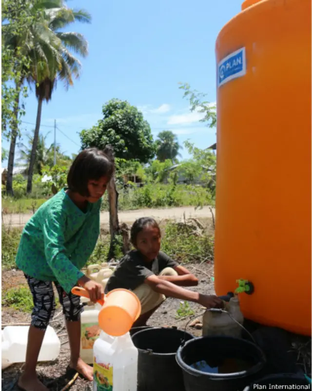 Bantuan air bersih bagi warga desa di Nagekeo, NTT dari Plan International
