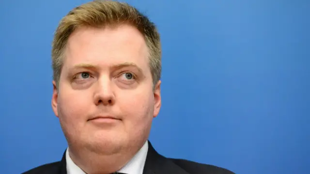 Премьер-министр Исландии Сигмюндюр Гюннлейгссон