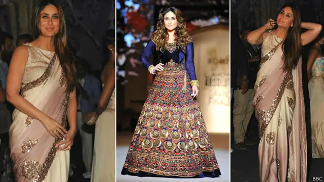 کرینہ نے براہ راست کوئی جواب نہیں دیا