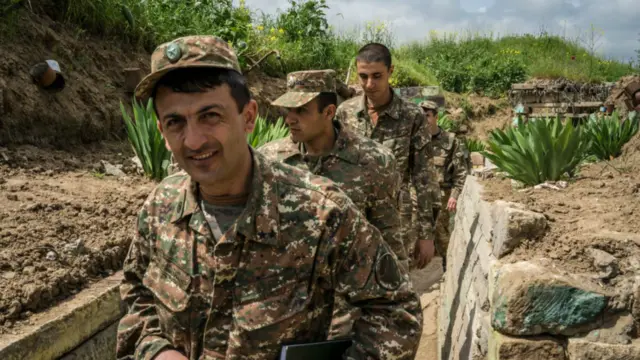 Армянские вооруженные силы в Карабахе до начала последних столкновений