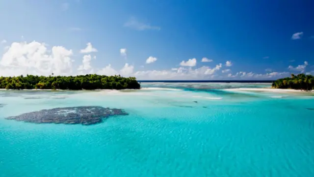 位於印度洋上的查戈斯群島(Chagos Archipelago),一座被碧綠海水環繞著的失樂園。(圖片來源:Diane Selkirk)