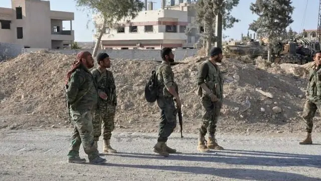 شامی شہر ال قریاتین گذشتہ آٹھ ماہ سے شدت پسند تنظیم دولت اسلامیہ کے زیر قبضہ تھا