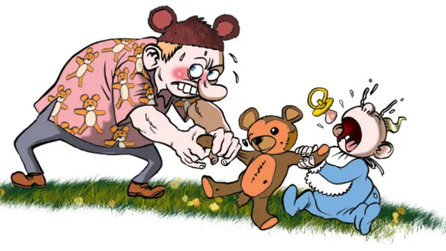 Папа с ребенком