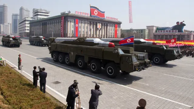 朝鲜宣称只要美国威胁存在，就不会停止开发核武器和导弹。