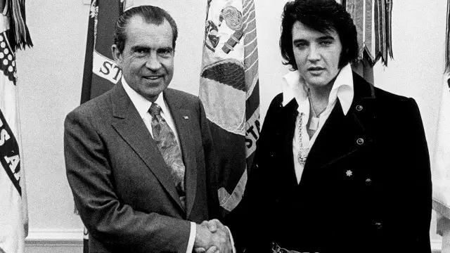 Ричард Никсон и Элвис Пресли