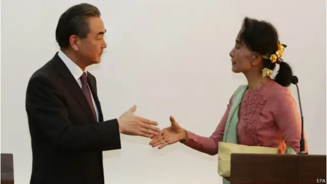 王毅说与昂山素季达成共识