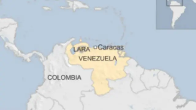 Mapa de Venezuela