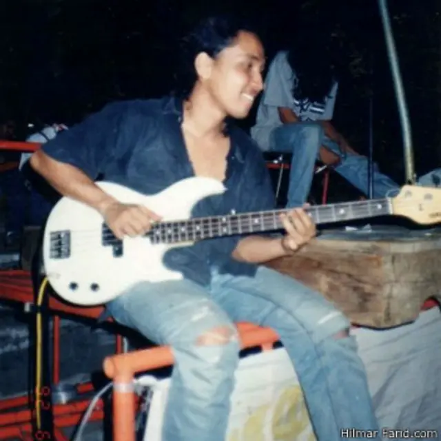 Hilmar Farid mendalami dunia musik saat sekolah menengah atas.