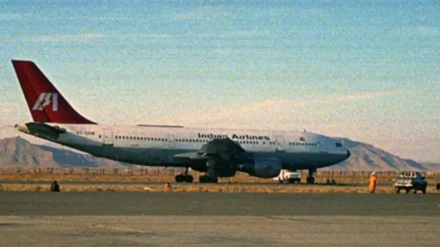 Cамолет Indian Airlines, угнанный в декабре 1999 года