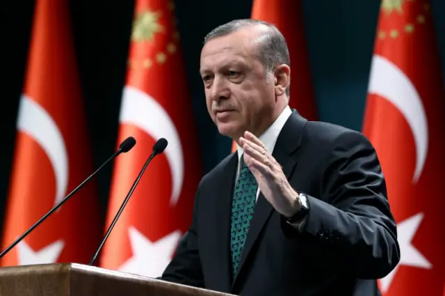 Президент Турции Реджеп Тайип Эрдоган