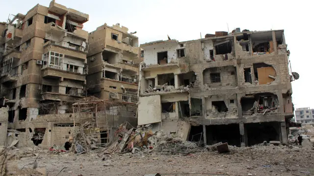 داریا میں پانی کا نظام مکمل طور پر تباہ ہے