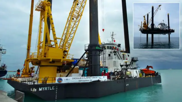 A Myrtle é a embarcação que servirá como plataforma de perfuração para o projeto