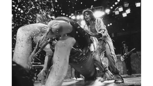 Мик Джаггер, фото Кристофера Сайкса