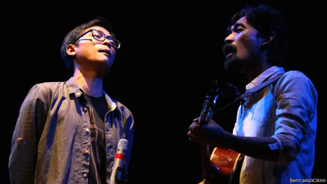 Silampukau tampil di Taman Ismail Marzuki, Jakarta, akhir Maret lalu.