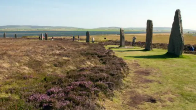 布羅德蓋石圈大概4500年前建立，與英格蘭巨石陣同期。（圖片來源: Amanda Ruggeri）