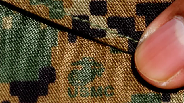 Ткань, из которой пошит камуфляж морпехов США
