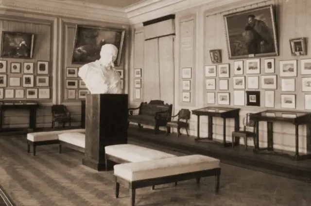 Так виглядав один із залів музею, 1949 рік