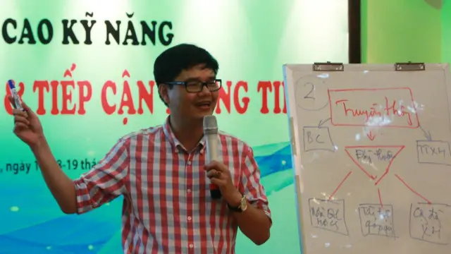 Nhà báo Phan Mai Lợi phụ trách Diễn đàn Nhà Báo Trẻ