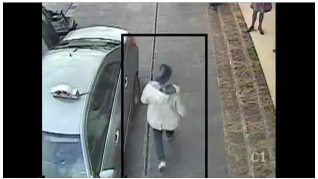 مشتبہ شخص کو مقامی کے مطابق 9:50 تک دیکھا جا سکتا ہے