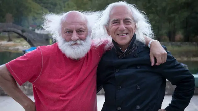 Сева и Слава Полунин