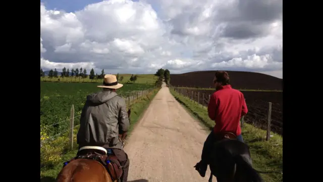Foto de un lector de BBC Mundo sobre el tema "tranquilidad"