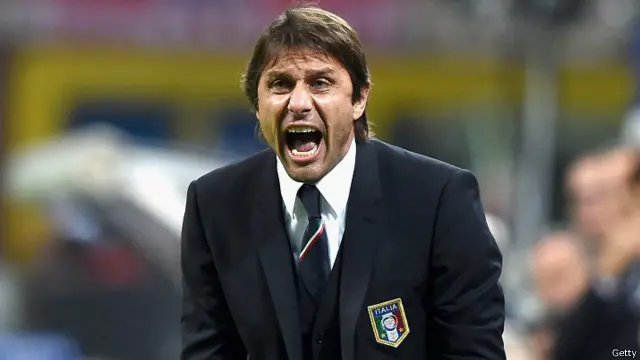 Conte - yang meraih tiga piala Serie A selama memimpin Juventus - merupakan manajer asal Italia yang kelima di Chelsea, setelah Gianluca Vialli, Claudio Ranieri, Carlo Ancelotti, dan Roberto di Matteo.