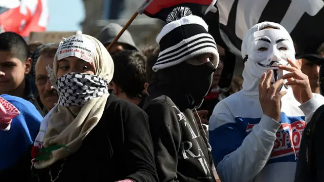 Демонстрация во Франции