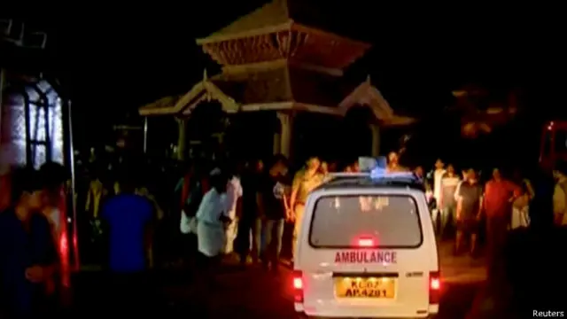 केरल मंदिर में हादसा
