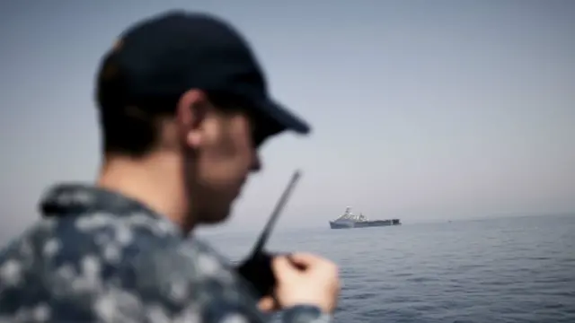 عکس آرشیوی از ملوان آمریکایی در خلیج فارس