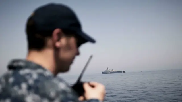 美国海军在全球许多地方设有基地（资料照片）。