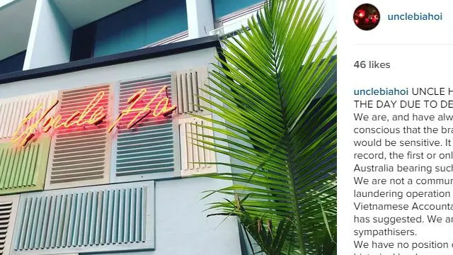 Chủ nhà hàng đăng quan điểm trên trang Instagram