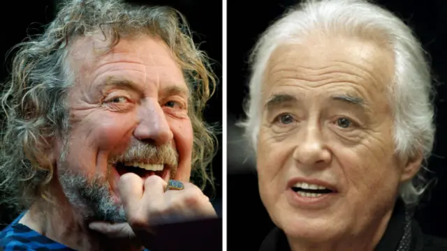 Robert Plant y Jimmy Page
