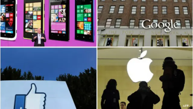 Les concurrents de Facebook obtiennent des résultats bien plus ternes. 