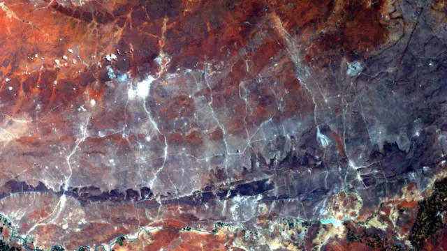 Esta imagen de Sudáfrica pertenece a la misión anterior del programa, realizada en febrero. Suele haber cuatro o cinco por año. Para participar, las instituciones educativas interesadas deben inscribirse con anterioridad. (Foto: Sally Ride EarthKAM)