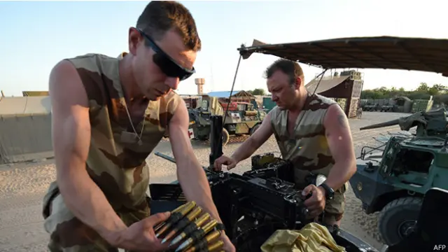 عسكريون فرنسيون في مالي