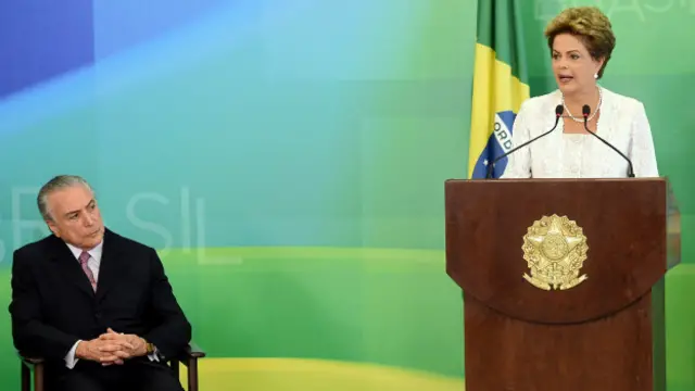 Dilma y Temer