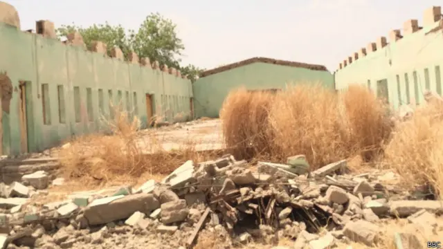 Makarantar Chibok ke nan bayan sace 'yan matan