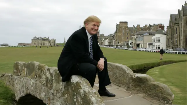 Трамп в Шотландии