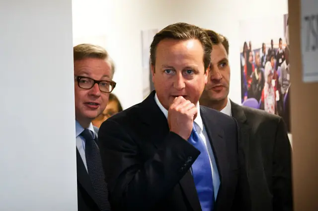Майкл Гоув и Дэвид Кэмерон