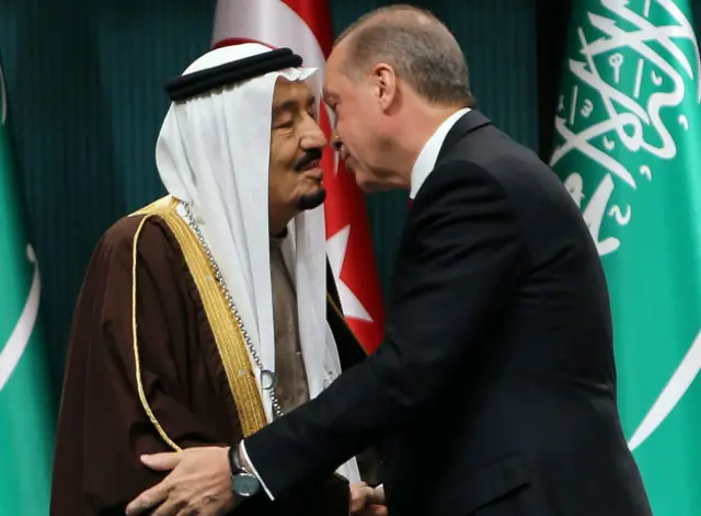 Kral Salman İslam Əməkdaşlığı Təşkilatının toplantısında iştirak etmək üçün Ankaradadır. 