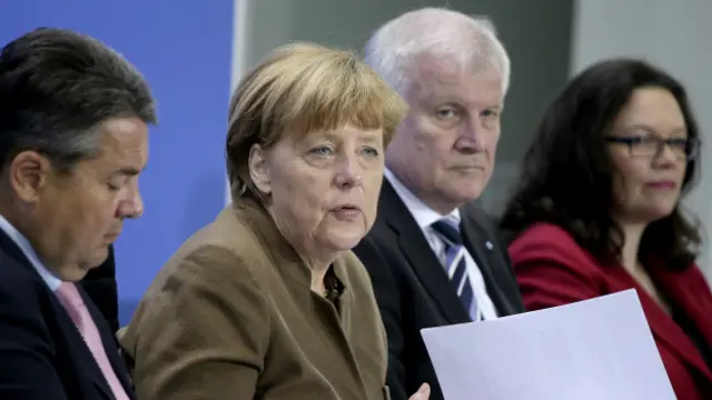 Ангела Меркель и Зигмар Габриэль