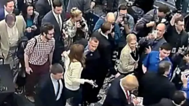 Imagen del video de la supuesta agresión